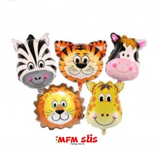 Safari Set Folyo Balon 5'li