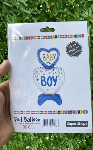 Baby Boy Ayaklı Folyo Balon 
