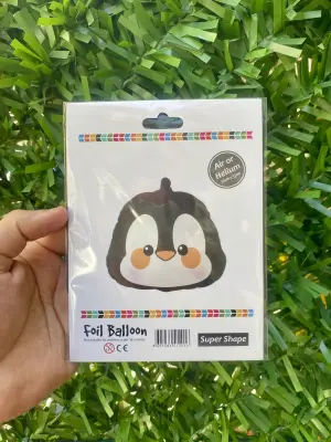 Penguen Kafası Folyo Balon