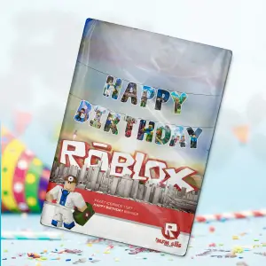 Roblox Happy Bırthday Zarf Banner